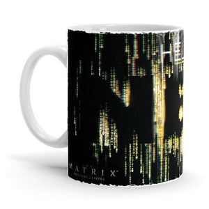 Hello Neo - Matrix Ceramic Home Kitchen Drinking Coffee Milk Mug (350ml/11oz, Made in USA) - Glow-Paradise
