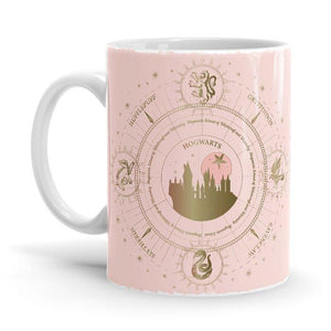 Hogwarts Compass - Harry Potter Ceramic Home Kitchen Drinking Coffee Milk Mug (350ml/11oz, Made in USA) - Glow-Paradise
