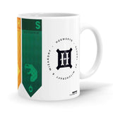 Hogwarts House Flags - Harry Potter Ceramic Home Kitchen Drinking Coffee Milk Mug (350ml/11oz, Made in USA) - Glow-Paradise