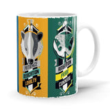Hogwarts House Tarots - Harry Potter Ceramic Home Kitchen Drinking Coffee Milk Mug (350ml/11oz, Made in USA) - Glow-Paradise