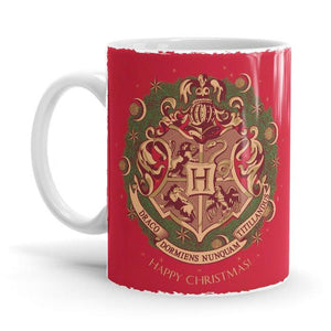 Hogwarts Wreath - Harry Potter Ceramic Home Kitchen Drinking Coffee Milk Mug (350ml/11oz, Made in USA) - Glow-Paradise