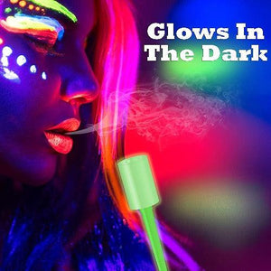 Glow in The Dark Jolly Flavor Tips (10 Tips Per Pack) - Glow-Paradise