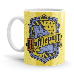 Hufflepuff Crest - Harry Potter Ceramic Home Kitchen Drinking Coffee Milk Mug (350ml/11oz, Made in USA) - Glow-Paradise