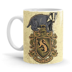 Hufflepuff Pride - Harry Potter Ceramic Home Kitchen Drinking Coffee Milk Mug (350ml/11oz, Made in USA) - Glow-Paradise