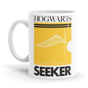 Hufflepuff Seeker - Harry Potter Ceramic Home Kitchen Drinking Coffee Milk Mug (350ml/11oz, Made in USA) - Glow-Paradise