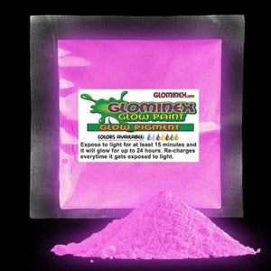 Glominex Glow Pigment (Purple Color, 1 oz Per Pack) - Glow-Paradise