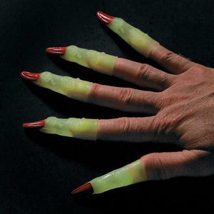 Vinyl Glow In The Dark Martian Fingers (72 Per Pack) - Glow-Paradise