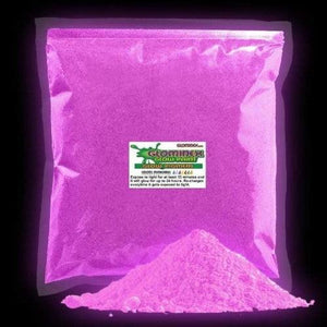 Glominex Glow Pigment 1 kg (Purple Color, 1 Kg Per Pack) - Glow-Paradise
