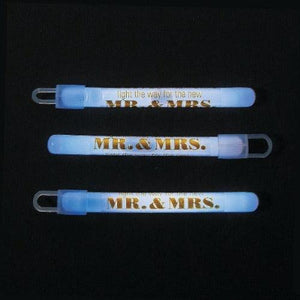 Mr. & Mrs. Glow Sticks (12 Count Per Pack) - Glow-Paradise