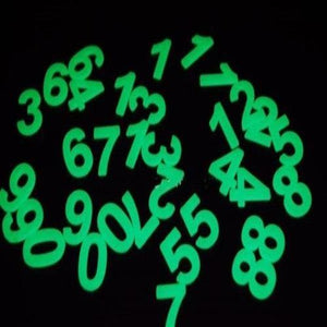 Glow in the Dark Numbers Set (33 Pieces Per Pack) - Glow-Paradise