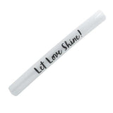 15 Inch Let Love Shine Wedding Light-Up Batons (4 Per Pack) - Glow-Paradise