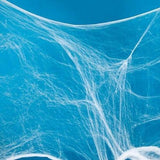 Giant Glow-in-the-Dark Spider Web Halloween Decoration (16 ft. Per Pack) - Glow-Paradise