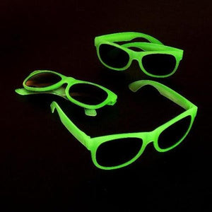 Glow In The Dark Kid's Nomad Sunglasses (12 Count Per Pack) - Glow-Paradise