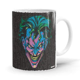 Demented Clown - Joker Ceramic Home Kitchen Drinking Coffee Milk Mug (350ml/11oz, Made in USA) - Glow-Paradise