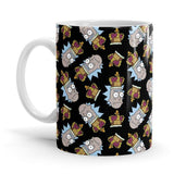King Of Shit - Rick And Morty Ceramic Home Kitchen Drinking Coffee Milk Mug (350ml/11oz, Made in USA) - Glow-Paradise