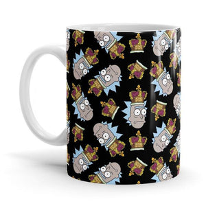 King Of Shit - Rick And Morty Ceramic Home Kitchen Drinking Coffee Milk Mug (350ml/11oz, Made in USA) - Glow-Paradise