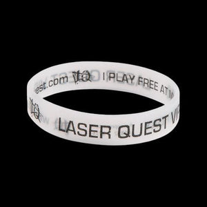 Glow in the Dark Laser Tag Bracelet (100 Count Per Pack) - Glow-Paradise