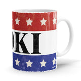 Loki For President - Marvel Ceramic Home Kitchen Drinking Coffee Milk Mug (350ml/11oz, Made in USA) - Glow-Paradise