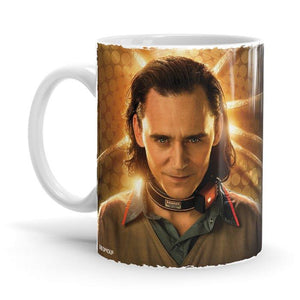 Loki Pose - Marvel Ceramic Home Kitchen Drinking Coffee Milk Mug (350ml/11oz, Made in USA) - Glow-Paradise