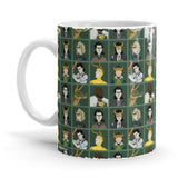 Loki Variants Pattern - Marvel Ceramic Home Kitchen Drinking Coffee Milk Mug (350ml/11oz, Made in USA) - Glow-Paradise