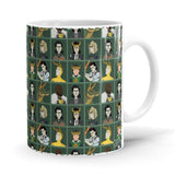 Loki Variants Pattern - Marvel Ceramic Home Kitchen Drinking Coffee Milk Mug (350ml/11oz, Made in USA) - Glow-Paradise