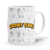 Looney Tunes: Gang - Looney Tunes Ceramic Home Kitchen Drinking Coffee Milk Mug (350ml/11oz, Made in USA) - Glow-Paradise