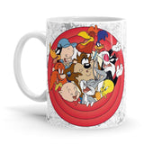 Looney Tunes: Gang - Looney Tunes Ceramic Home Kitchen Drinking Coffee Milk Mug (350ml/11oz, Made in USA) - Glow-Paradise