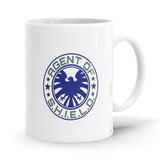 Agents Of Shield Logo - Marvel Ceramic Home Kitchen Drinking Coffee Milk Mug (350ml/11oz, Made in USA) - Glow-Paradise
