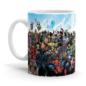Marvel Army - Marvel Ceramic Home Kitchen Drinking Coffee Milk Mug (350 ml/11oz, Made in USA) - Glow-Paradise