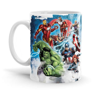 Avengers Assemble - Marvel Ceramic Home Kitchen Drinking Coffee Milk Mug (350 ml/11oz, Made in USA) - Glow-Paradise