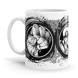 Avengers Logos - Marvel Ceramic Home Kitchen Drinking Coffee Milk Mug (350ml/11oz, Made in USA) - Glow-Paradise