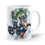 Classic Avengers - Marvel Ceramic Home Kitchen Drinking Coffee Milk Mug (350ml/11oz, Made in USA) - Glow-Paradise