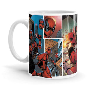 Deadpool Comic - Marvel Ceramic Home Kitchen Drinking Coffee Milk Mug (350ml/11oz, Made in USA) - Glow-Paradise