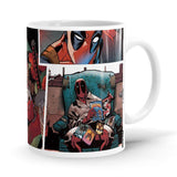 Deadpool Comic - Marvel Ceramic Home Kitchen Drinking Coffee Milk Mug (350ml/11oz, Made in USA) - Glow-Paradise