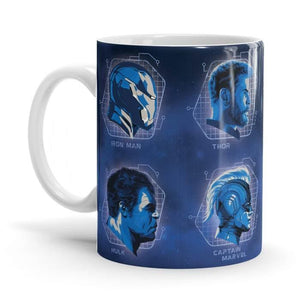 Mugshots - Marvel Ceramic Home Kitchen Drinking Coffee Milk Mug (350ml/11oz, Made in USA) - Glow-Paradise