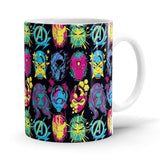 Pop Pattern - Marvel Ceramic Home Kitchen Drinking Coffee Milk Mug (350 ml/11oz, Made in USA) - Glow-Paradise