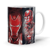 The First Avengers - Marvel Ceramic Home Kitchen Drinking Coffee Milk Mug (350ml/11oz, Made in USA) - Glow-Paradise