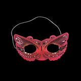Glow In The Dark Children's Masquerade Masks (6 Count Per Pack) - Glow-Paradise
