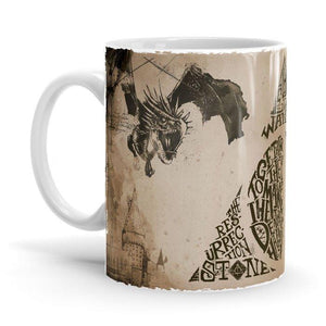Master Of Death - Harry Potter Ceramic Home Kitchen Drinking Coffee Milk Mug (350ml/11oz, Made in USA) - Glow-Paradise