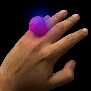 LED Flashing Jelly Rings (Pink Color, 24 Rings Per Pack) - Glow-Paradise