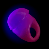LED Flashing Jelly Rings (Pink Color, 24 Rings Per Pack) - Glow-Paradise