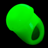 LED Flashing Jelly Rings (Green Color, 24 Rings Per Pack) - Glow-Paradise