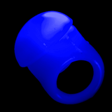 LED Flashing Jelly Rings (Blue Color, 24 Rings Per Pack) - Glow-Paradise