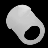 LED Flashing Jelly Rings (White Color, 24 Rings Per Pack) - Glow-Paradise