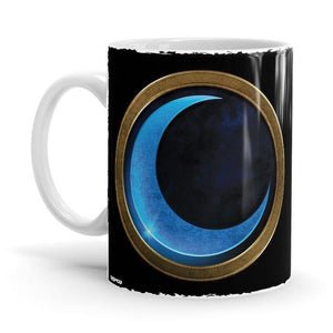 Moon Knight Badge - Marvel Ceramic Home Kitchen Drinking Coffee Milk Mug (350ml/11oz, Made in USA) - Glow-Paradise