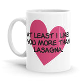 More Than Lasagna - Garfield Ceramic Home Kitchen Drinking Coffee Milk Mug (350ml/11oz, Made in USA) - Glow-Paradise