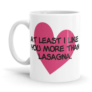 More Than Lasagna - Garfield Ceramic Home Kitchen Drinking Coffee Milk Mug (350ml/11oz, Made in USA) - Glow-Paradise