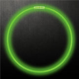 22 Inch Glow Stick Necklaces (Green Color, 50 Counts Per Pack) - Glow-Paradise