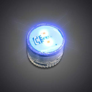 LED Light Up Non Flashing Button Body Light (Blue Color, 1 Per Pack) - Glow-Paradise