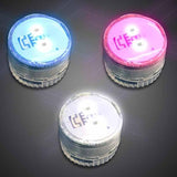 LED Light Up Non Flashing Button Body Light (White Color, 1 Per Pack) - Glow-Paradise